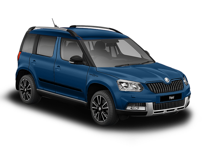 Skoda Yeti Hockey Edition синий, металлик