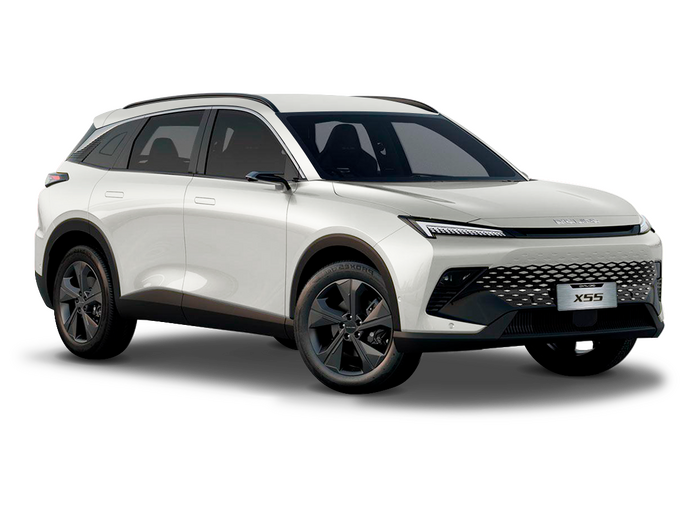 BAIC X55 Белый металлик