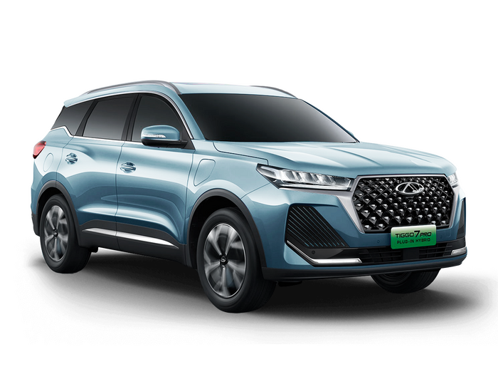 Chery Tiggo 7 PRO Plug-in Hybrid Небесный голубой